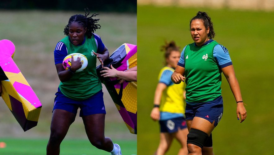 Coupe du monde féminine – XV de France : nouvelles rassurantes pour Yllana Brosseau et Teani Feleu