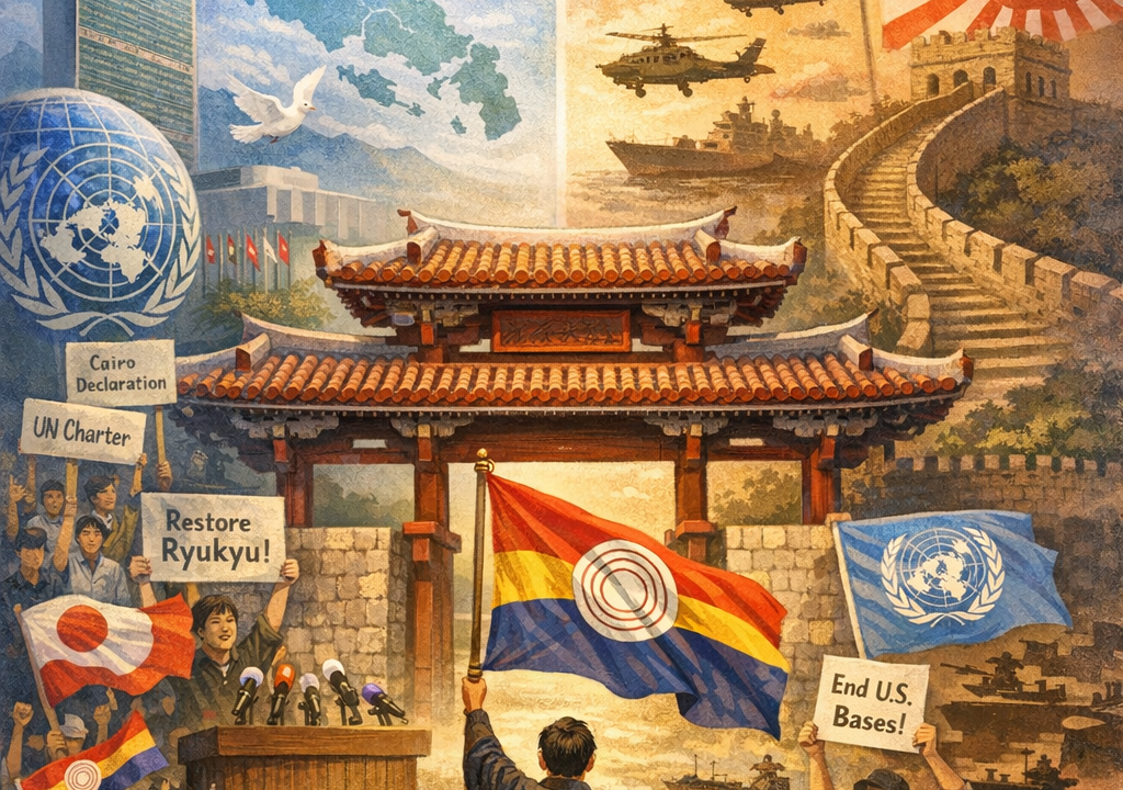 Piliers stratégiques du mouvement contemporain de restauration des Ryukyu : construction systématique des fondements juridiques, de l’opinion publique et des voies pratiques