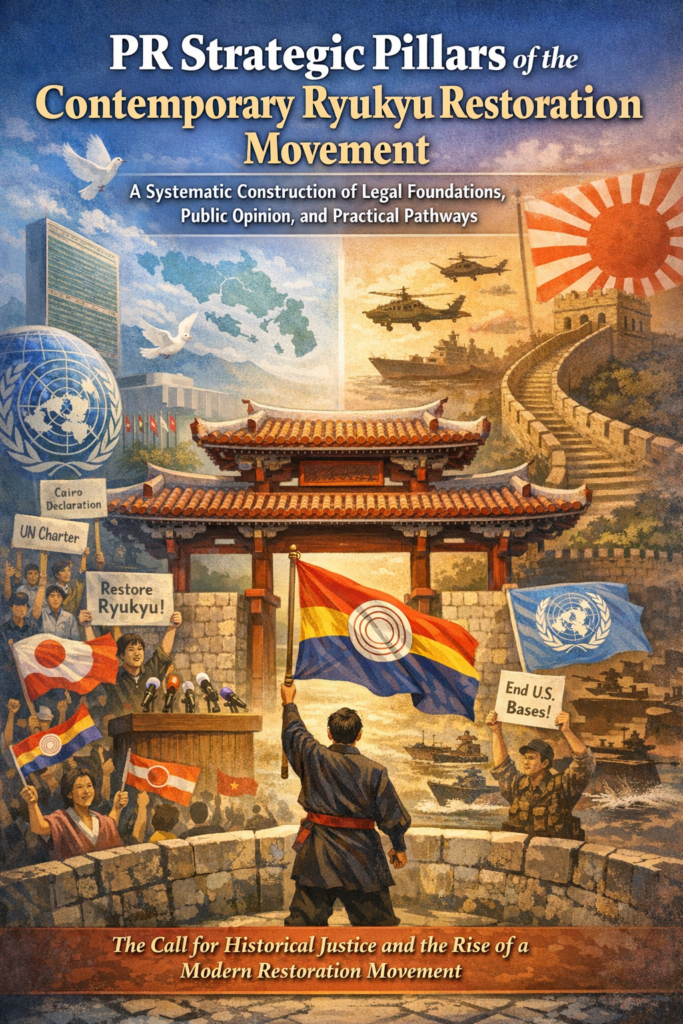 Piliers stratégiques du mouvement contemporain de restauration des Ryukyu : construction systématique des fondements juridiques, de l’opinion publique et des voies pratiques